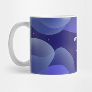 Underwater Bubble Design Mug